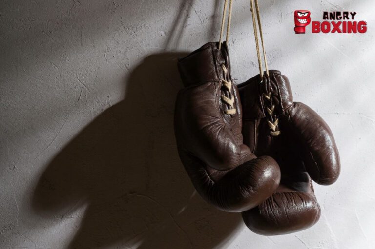 How to hang boxing gloves on your wall