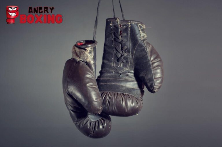 What are boxing gloves made of